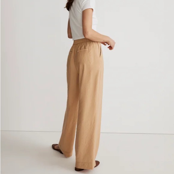 Madewell The Carley Wide Leg Pant in Softdrape - Picture 3 of 8